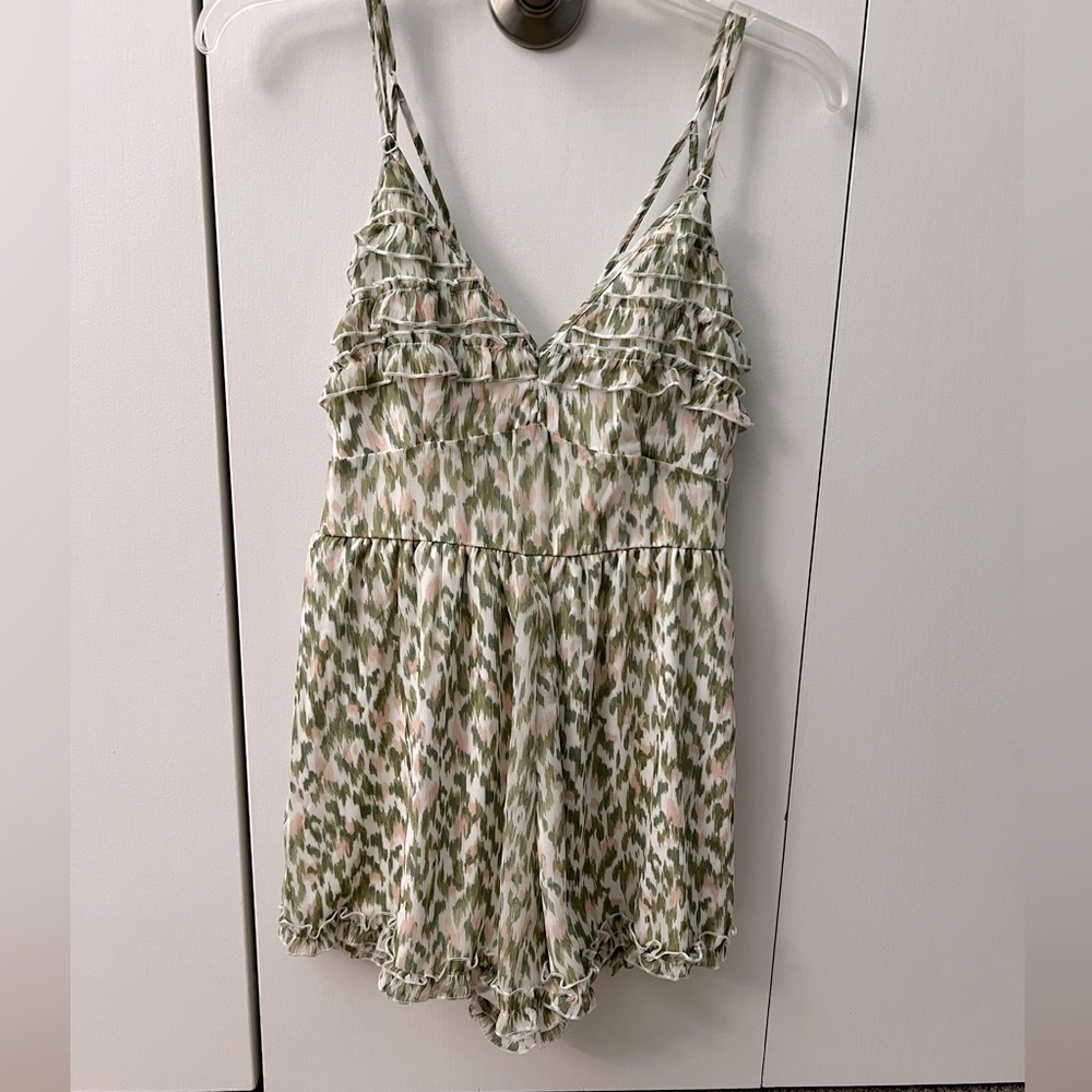 Mini spaghetti strap romper